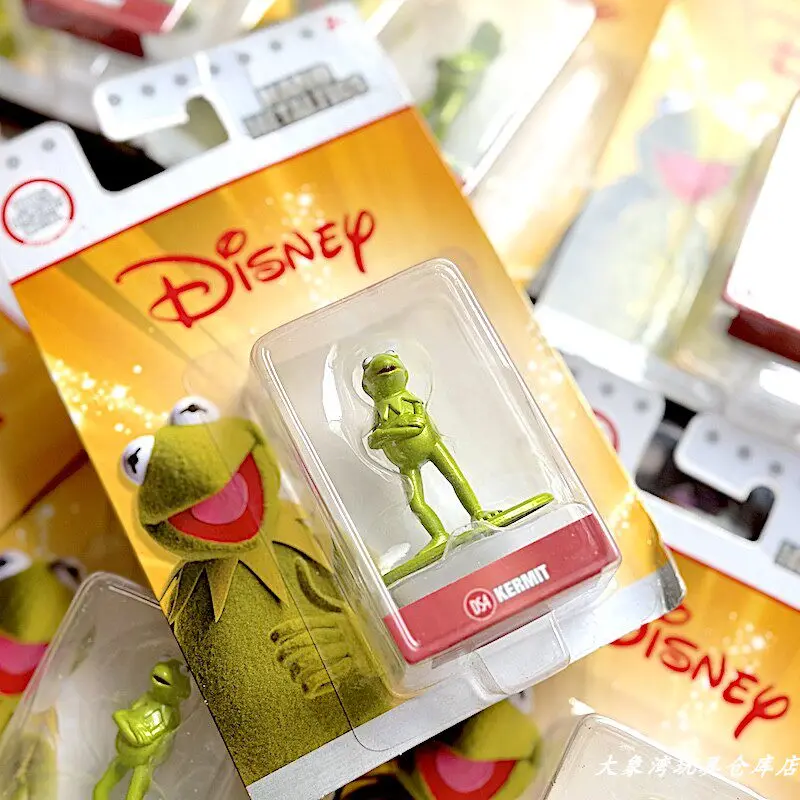 Фото Миниатюрная металлическая фигурка Кермита-лягушонка Nano Metalfigs Disney The Muppets, коллекционные игрушки, 1,5 дюйма, украшения с персонажами, подарки №3