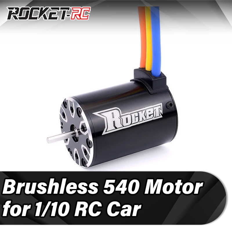 

Rocket 540 Waterproof Brushless Motor 3650 Motors 7700KV 6900KV for 1/10 1/12 RC Car Monster Truck Drift Buggy Traxxas Off Road