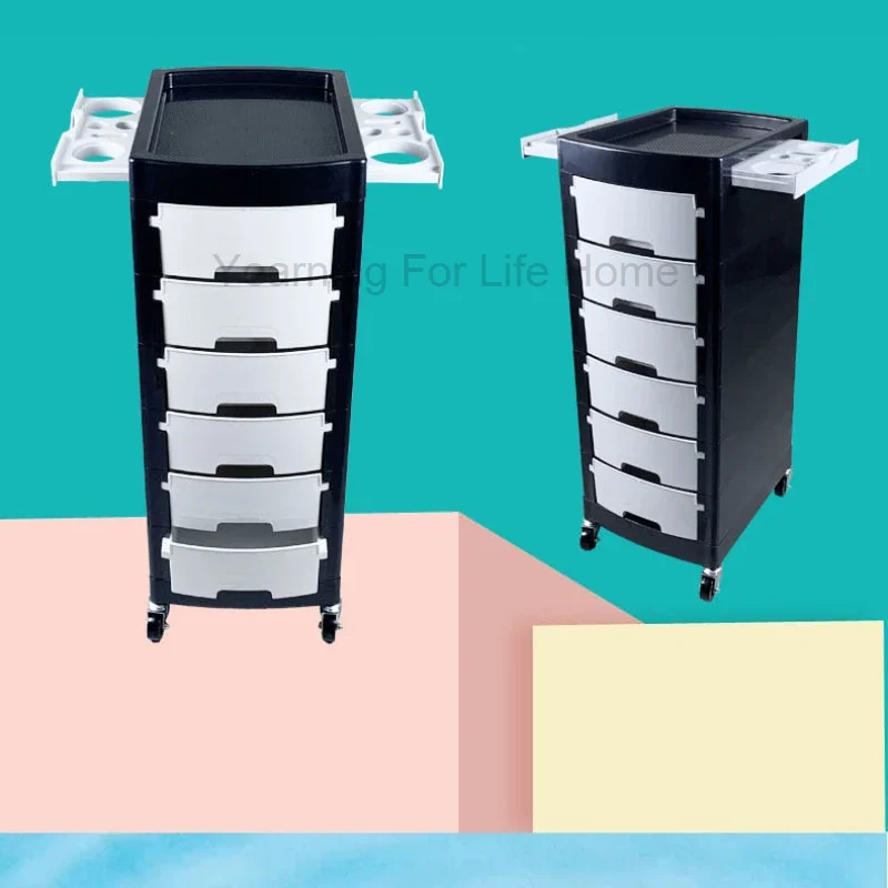 Парикмахерская тележка для хранения ресниц маникюрного салона вращающаяся