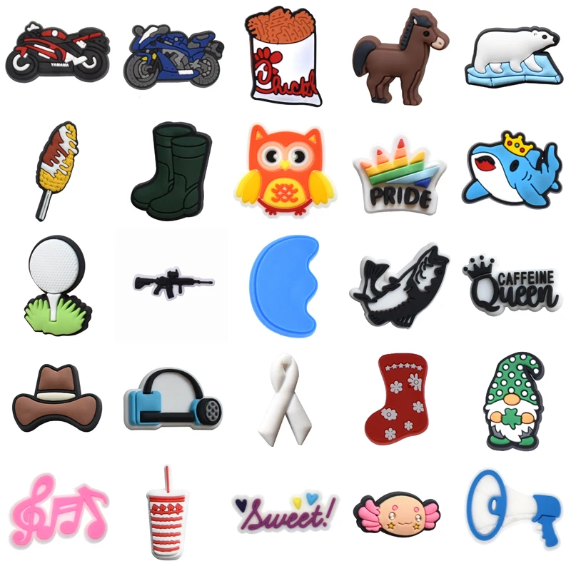 

Para Pins Wholesale Bulk Set Jeans Women Charm Shoes Accessories Gifts Girl Boy Kids Decorations for Crocs Shoe Charms Packs Men