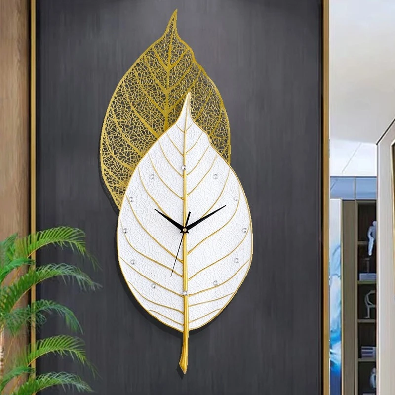 

Light luxury wall clock living room clock home fashion modern minimalist atmosphere decorative clock