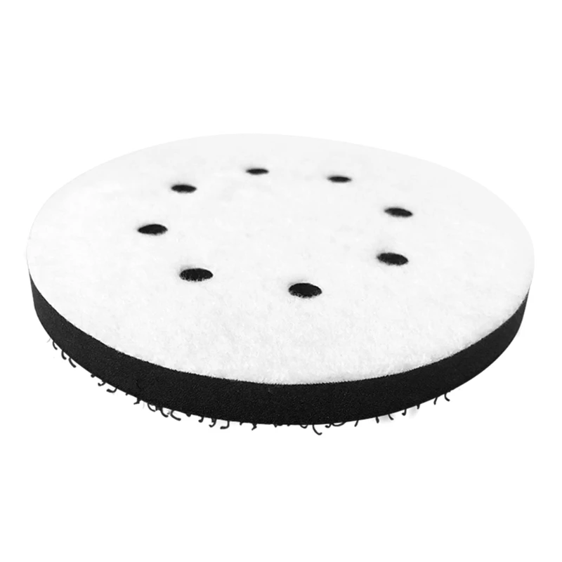 

N0HB Car Detail Polishing Foam Pad Car Polish Pad Long Lasting Reusable Foam Pad