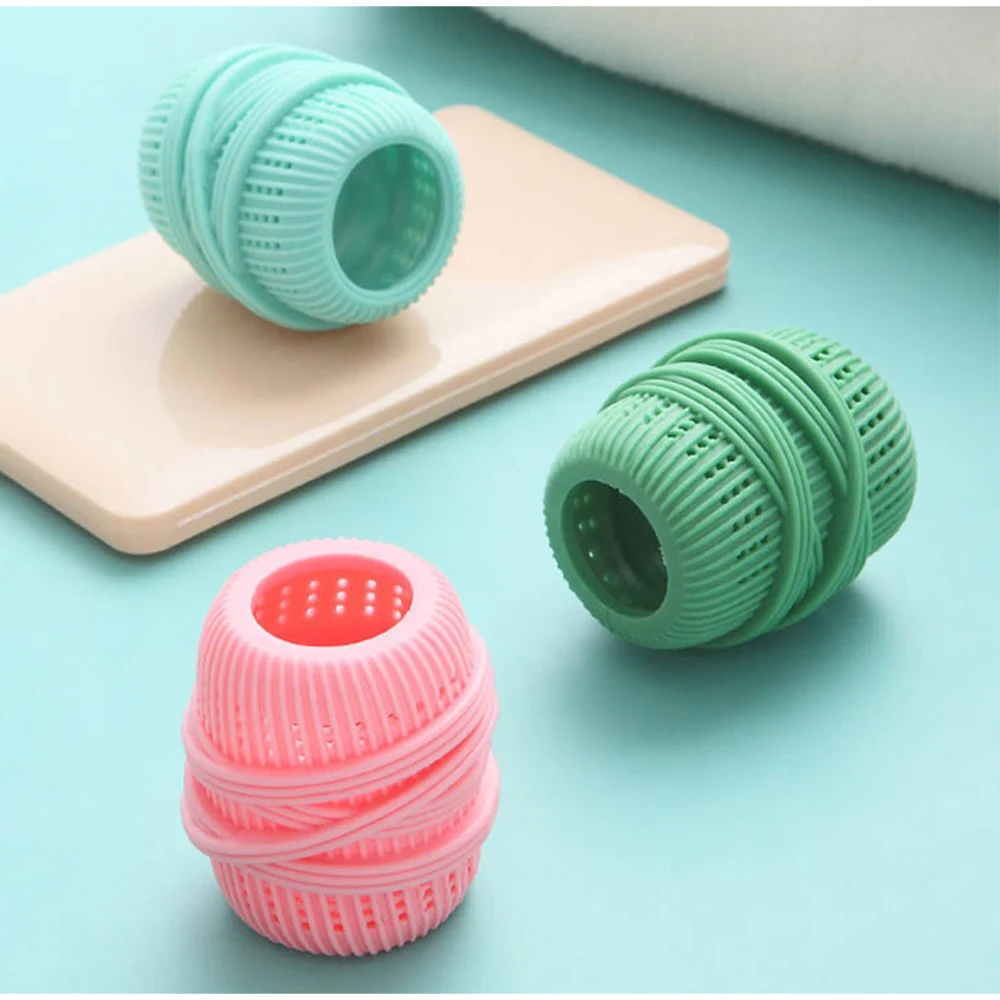 

Шарик для стирки с защитой от намотки, шарик для домашней стиральной машины, твердый чистящий шарик, супер сильное дезактивация