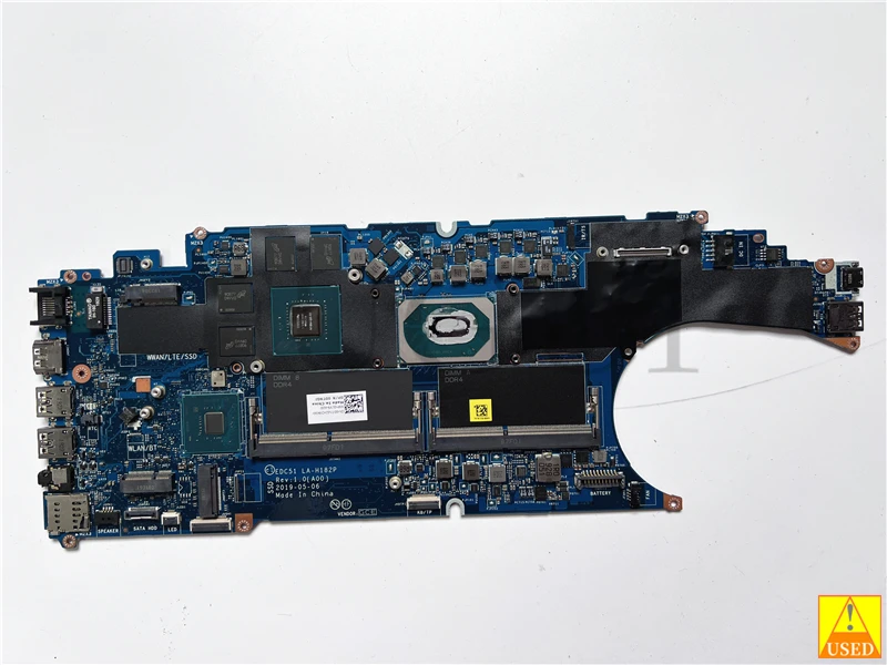 

Б/у материнская плата для ноутбука DELL 3541 CN- 0DTNGJ SRFCN I7-9850H, полностью протестирована на работу идеально