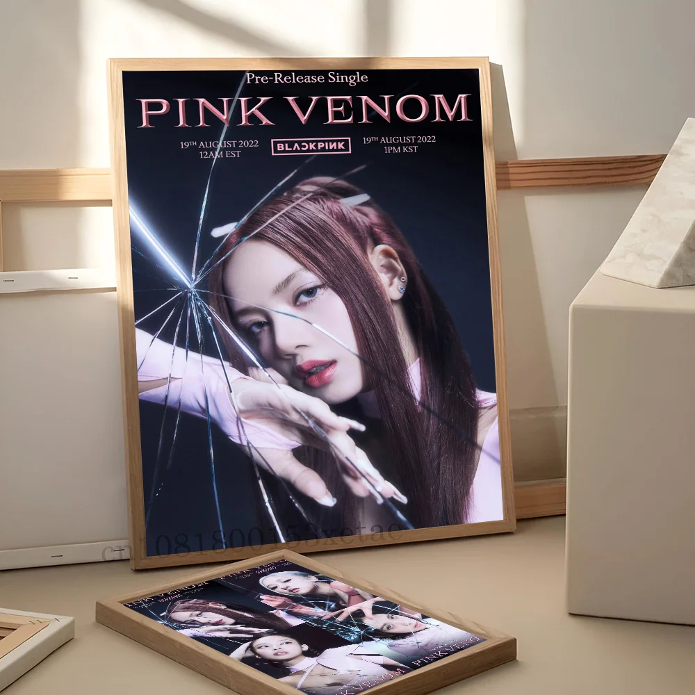 Kpop Girl B-Blackpink Poster Paper Print Home Living Room Bedroom Entrance Bar Restaurant Cafe Art Painting Decoration