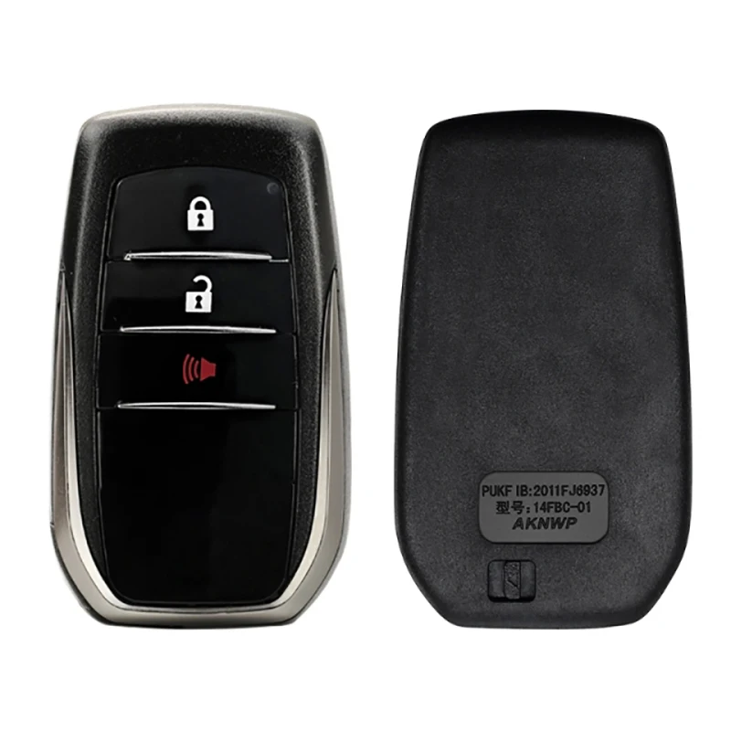 

Умный ключ CN007244 с 3 кнопками для Toyota Land Cruiser 2017-2020, дистанционное управление 433 МГц 89904-60N40 89904-60N41 FCCID BJ2EW