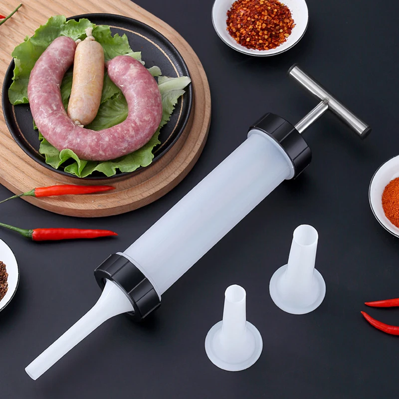 Измельчитель для колбас насадка наполнения мяса колбасы машины набор