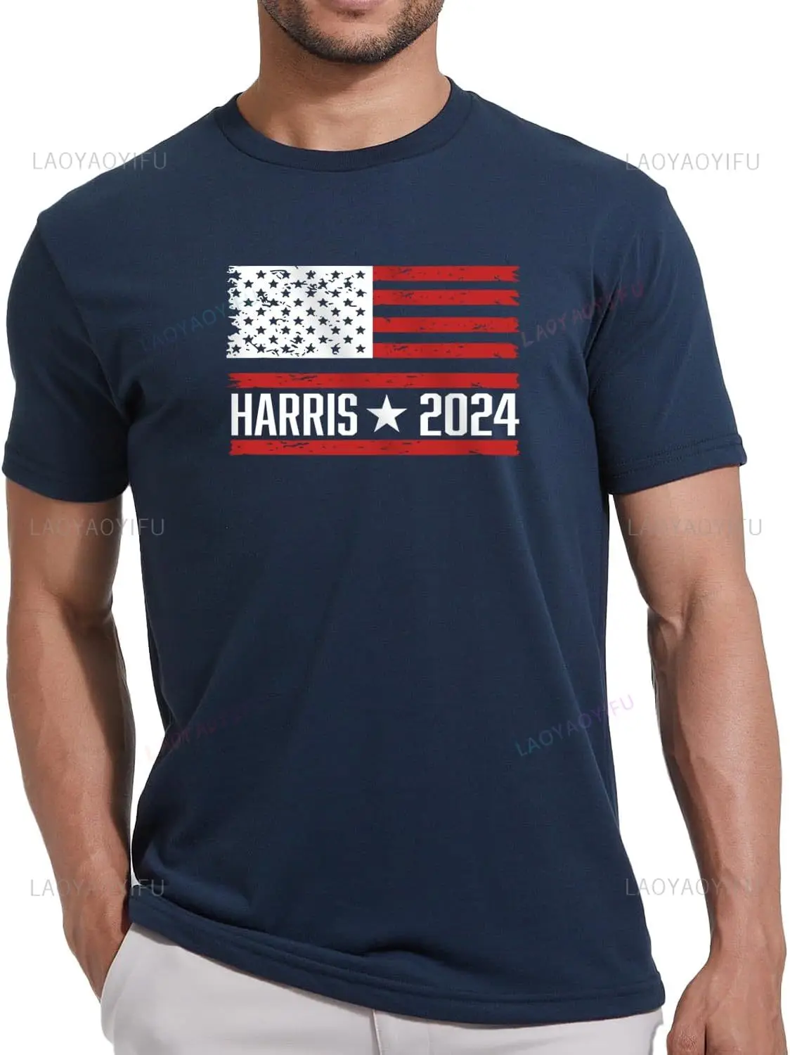 Футболки с графическим изображением камалы Харриса 2024 футболки выборов в
