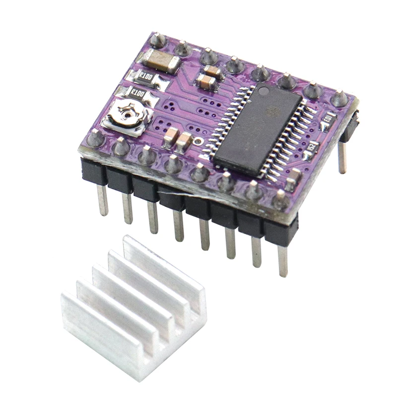10 шт./3D-принтер StepStick DRV8825 Драйвер шагового двигателя Reprap 4-слойная печатная плата