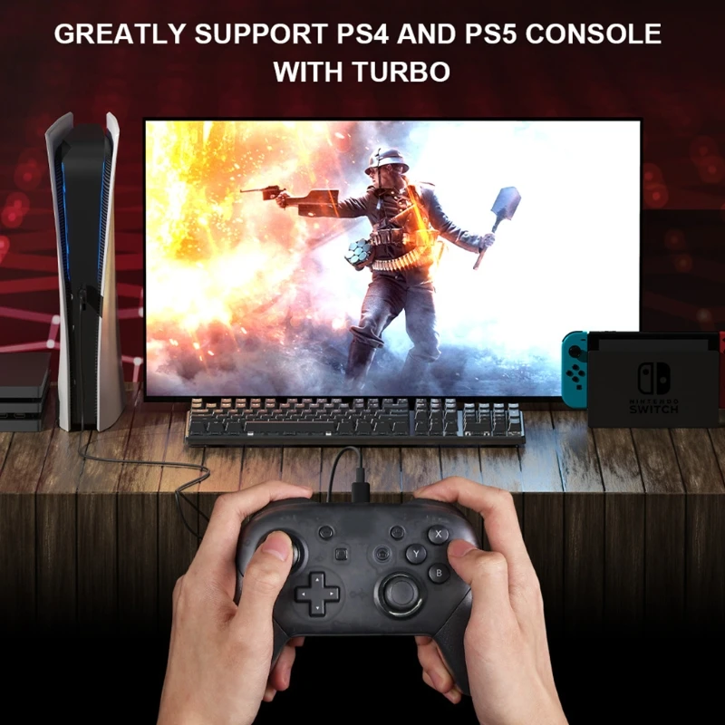 

R90 USB Gamepad Adapter Joystick Converter Multi-platform for Switch///XB Series without Delay