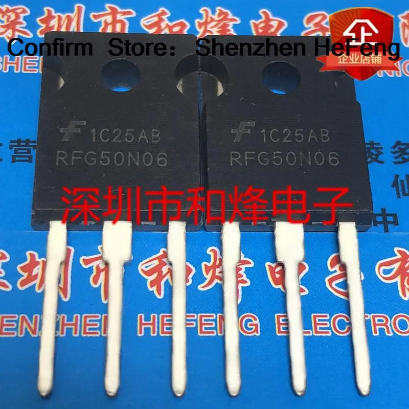 5 шт.-10 шт. RFG50N06 TO-247 60V 50A Новый и оригинальный на складе |