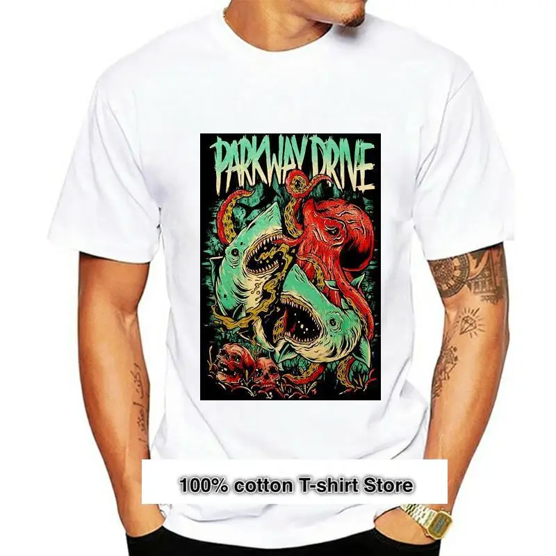 

Camiseta de Parkway Drive, Sharktapuss, nueva