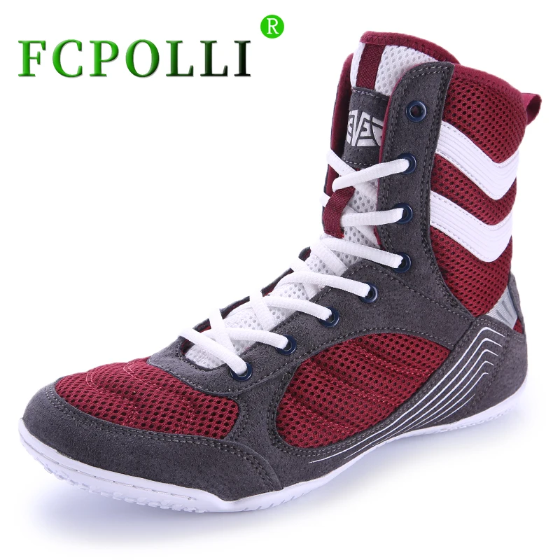 

2022 New Arrival Wrestling Shoe Men And Women Large Size 47 Boxing Shoes for Couples Breathable Competition Sport Fighting Boots