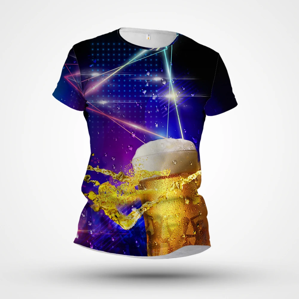 

2023 New Children/Men's Luxury Summer T-shirt 3D Printed Geometric Pattern Customization Personalized Light Luxury Fashion