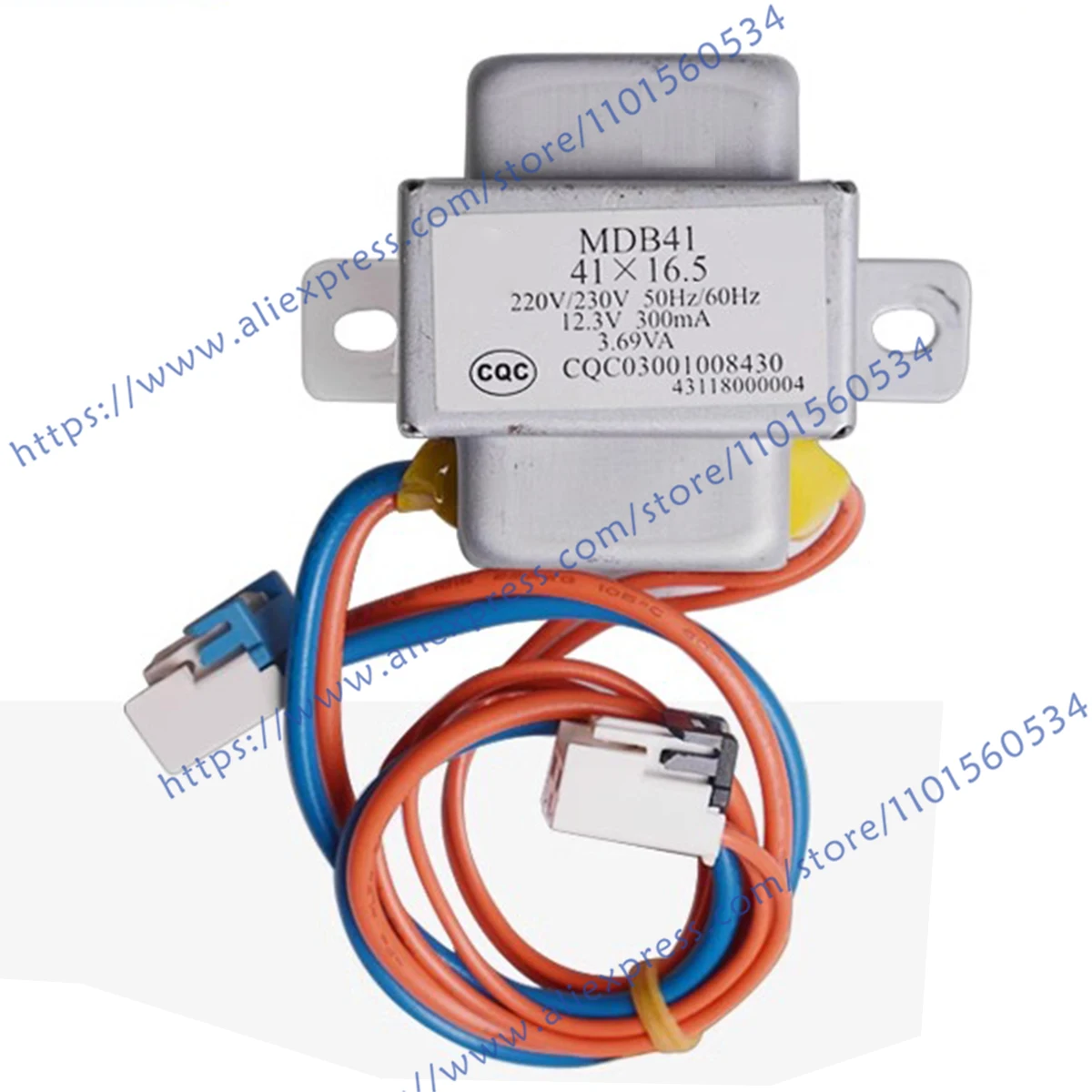 

Brand New And Original Transformer 41x26.5G 11v / 550mA / 6.05V Spot Photo, 1-Year Warranty
