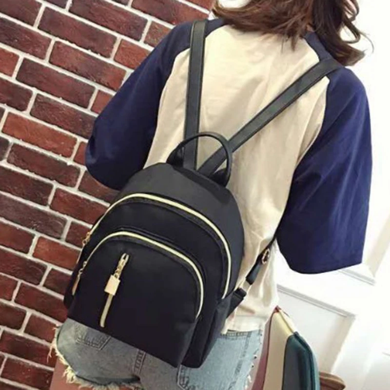 

Summer Hot Fashion Women Bag Black Uniform Shoulder Bag Special Offer Ladies Simple Casual Bag For Students Backpack