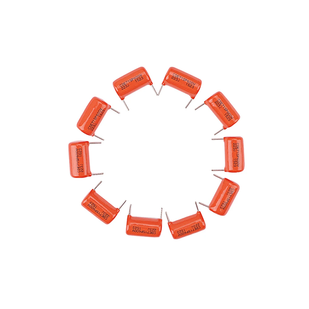 

5 Pairs Drop Capacitor Good Stability Tone Caps with Solid Copper Conductors