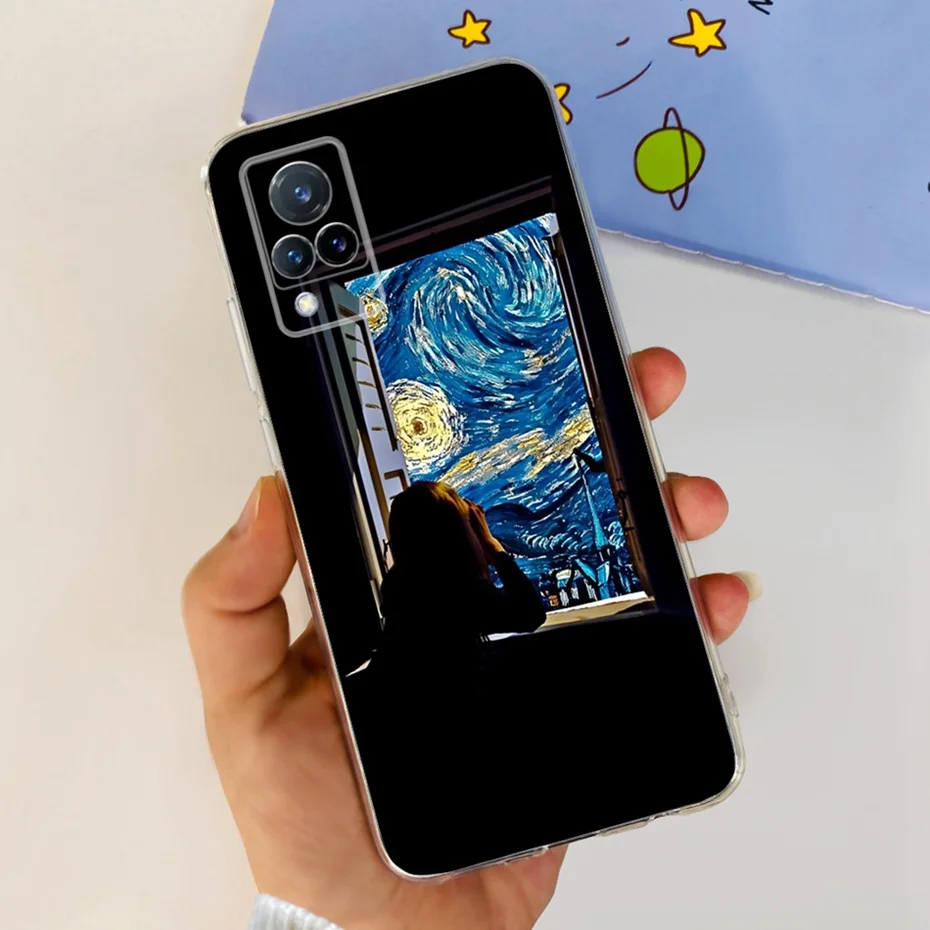 ДЛЯ Vivo V21 4G 5G V21S модный дракон в металлическом стиле окрашенные фотообои для V 21 21S