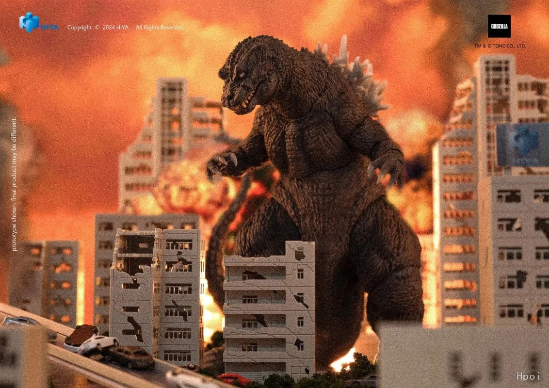 Фото Фигурки Годзиллы Hiya: Коллекционные модели из аниме-фильма «Годзилла 2001: Гигантские монстры: Всеобщая атака» №3