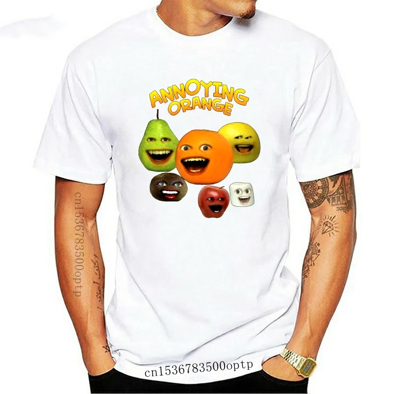 Nueva camiseta naranja Hsuail The Moly para hombre
