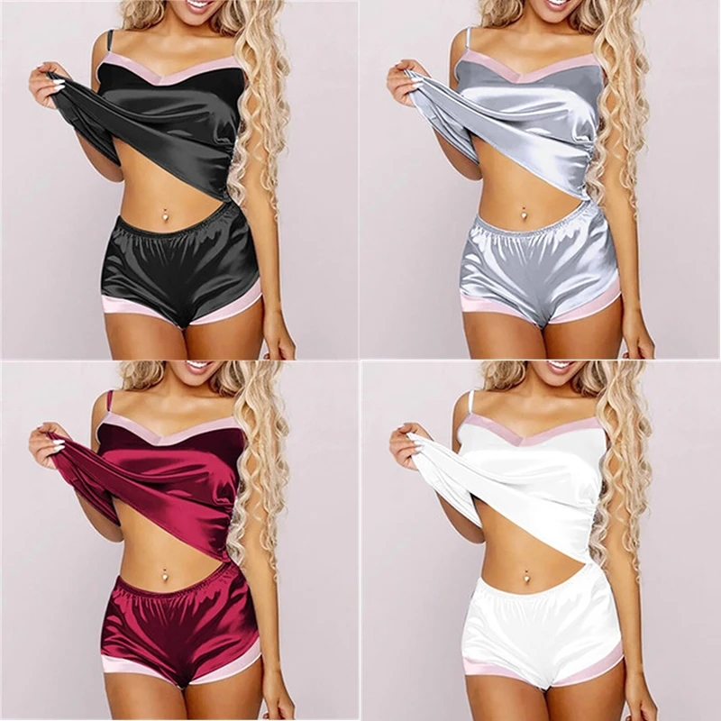 

Women's Lingerie Suit Lace Pajama Fashion Sexy Strap Top Fun Underwear