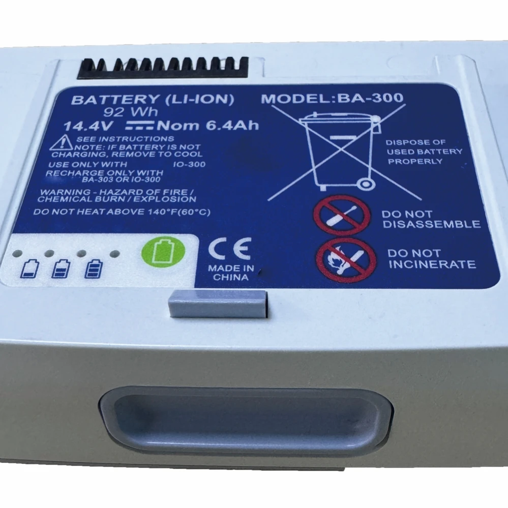 Аккумулятор BA-300 14 4 В 92 Втч 6400 мАч для кислородно-машины Inogen G3 1400-1010-8