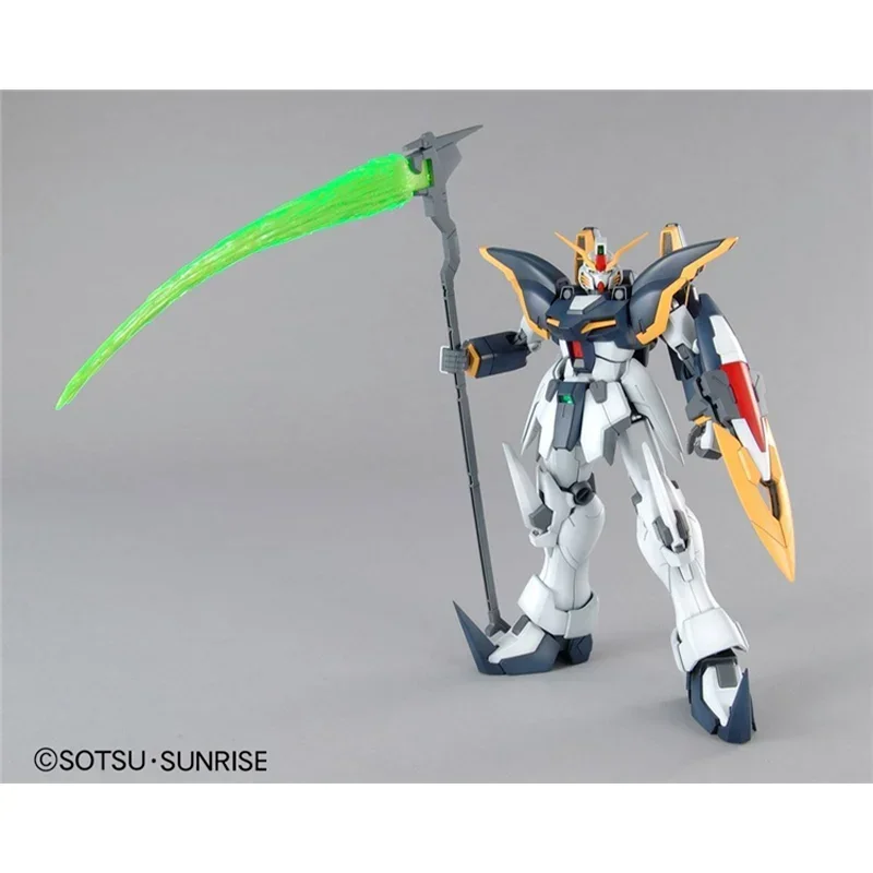Bandai оригинальный GUNDAM аниме MG 1/100 XXXG-01D Gundam Deathscythe фигурку игрушки Коллекционная