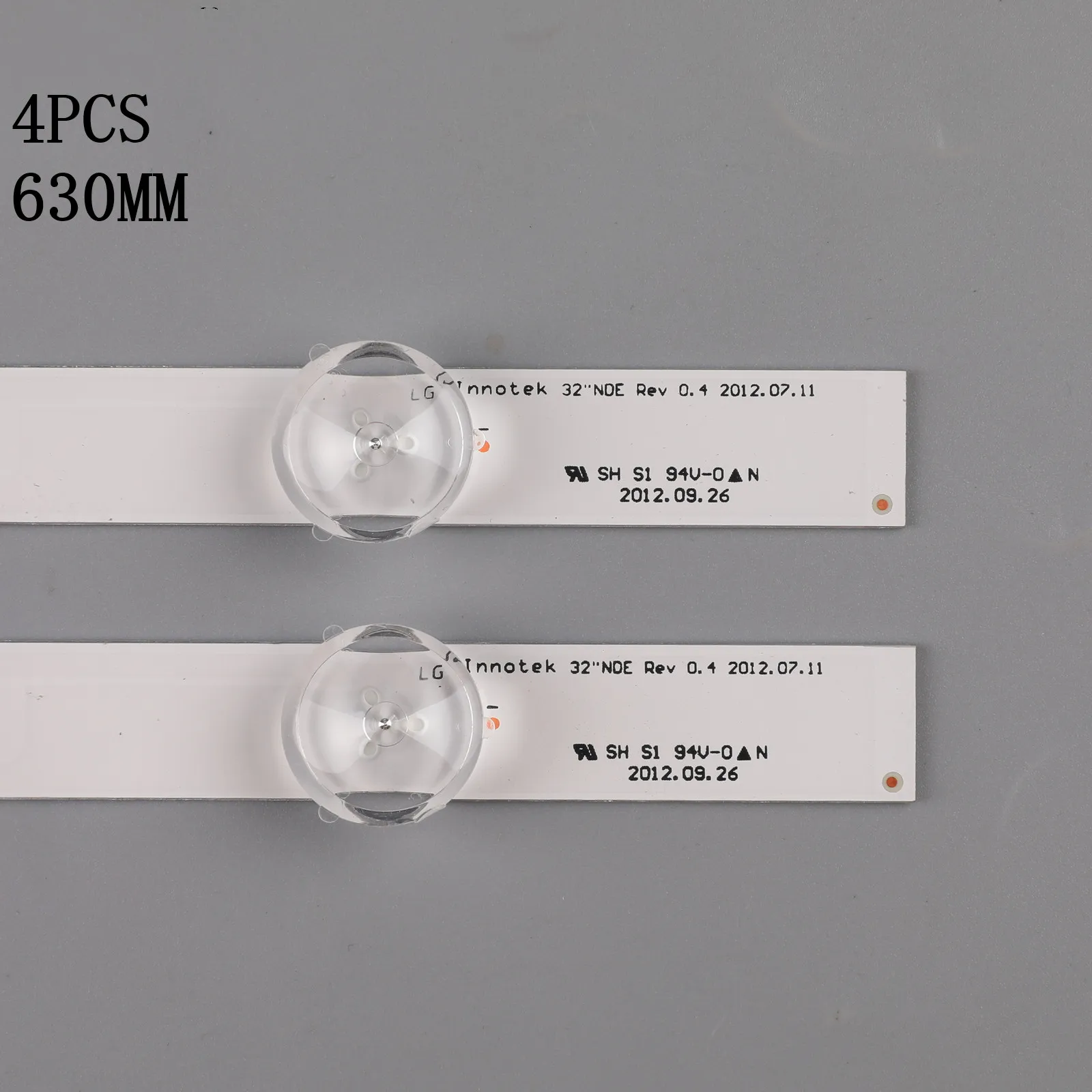 4 Pieces 630mm 7leds LED Backlight Strip for LIG 32LS315H 32ls3450 TV innotek 32