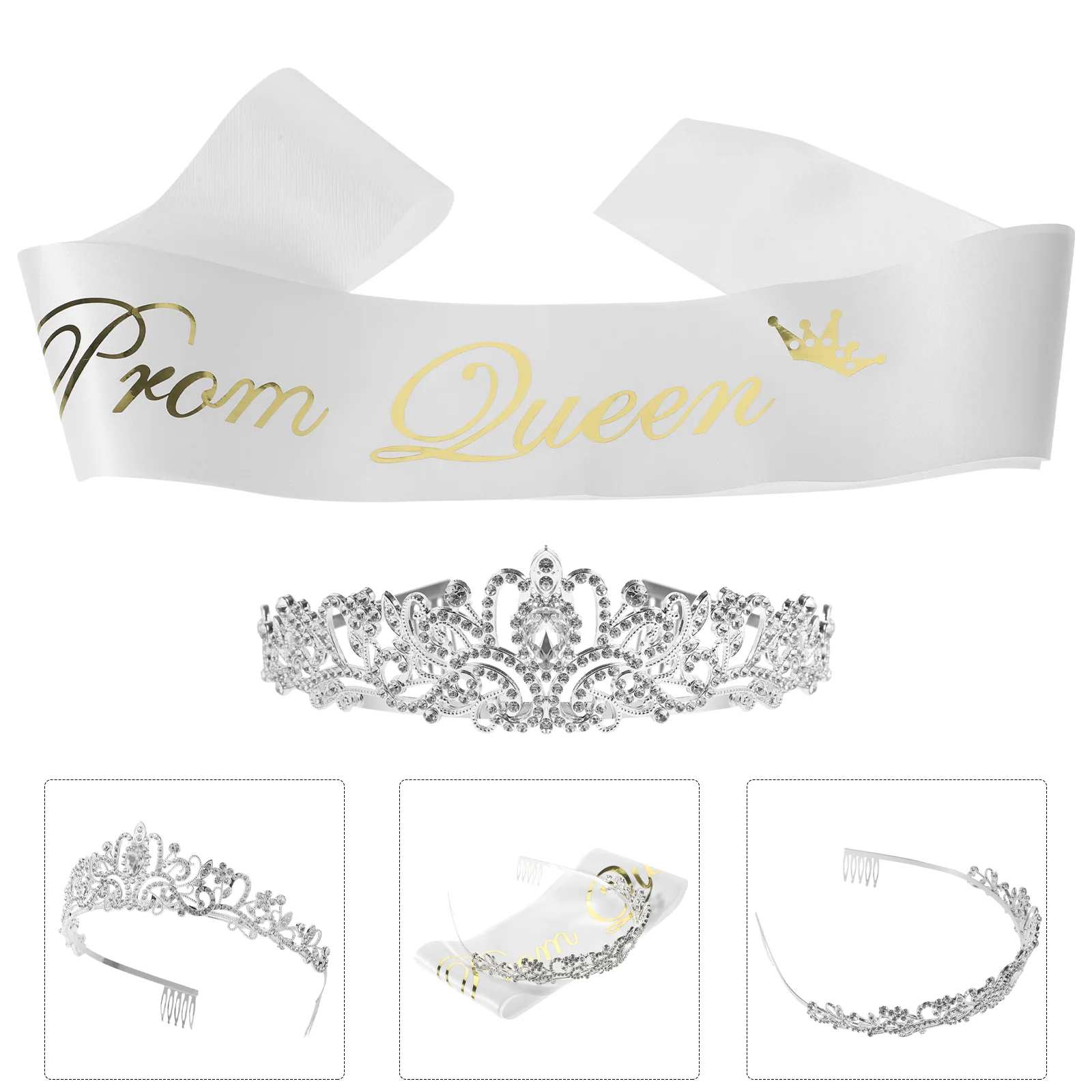 Набор украшений для выпускного вечера корона и королева повязка на голову
