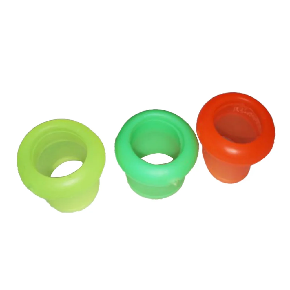 

Universal Stop Ring Fishing Rod Outdoor Pole Sleeve Silcone Tools Waterproof 10pcs Accessories Anti-skid Luminous