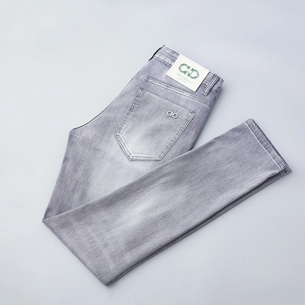 Summer New Fashion Men's Jeans Trousers 