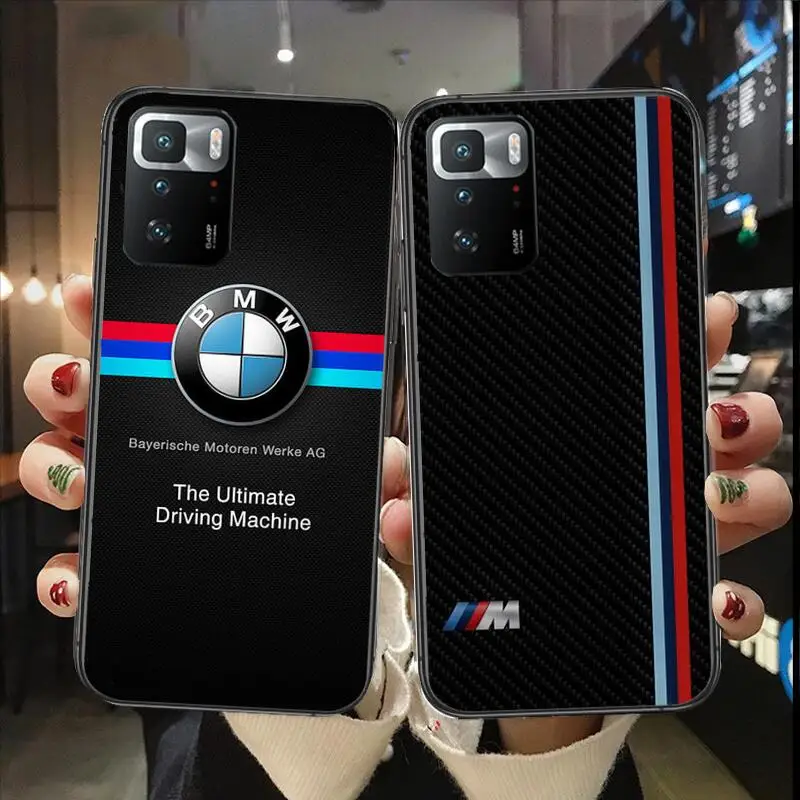 

Luxury Sports Car BMW Phone Case For Redmi 9 9A 7A 10 8A 10A 8 Note 11 10S 7 11S Plus POCO X3 Pro Luxury Design Fashion Covers