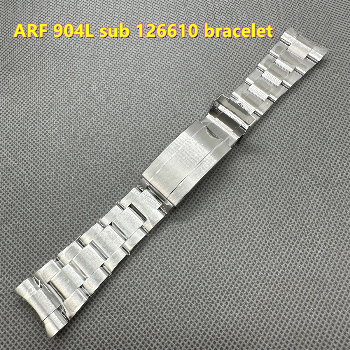 

Watch parts AR factory 904L steel strap oyster bracelet for 126610 sub 41mm 3235 movement watchmaker