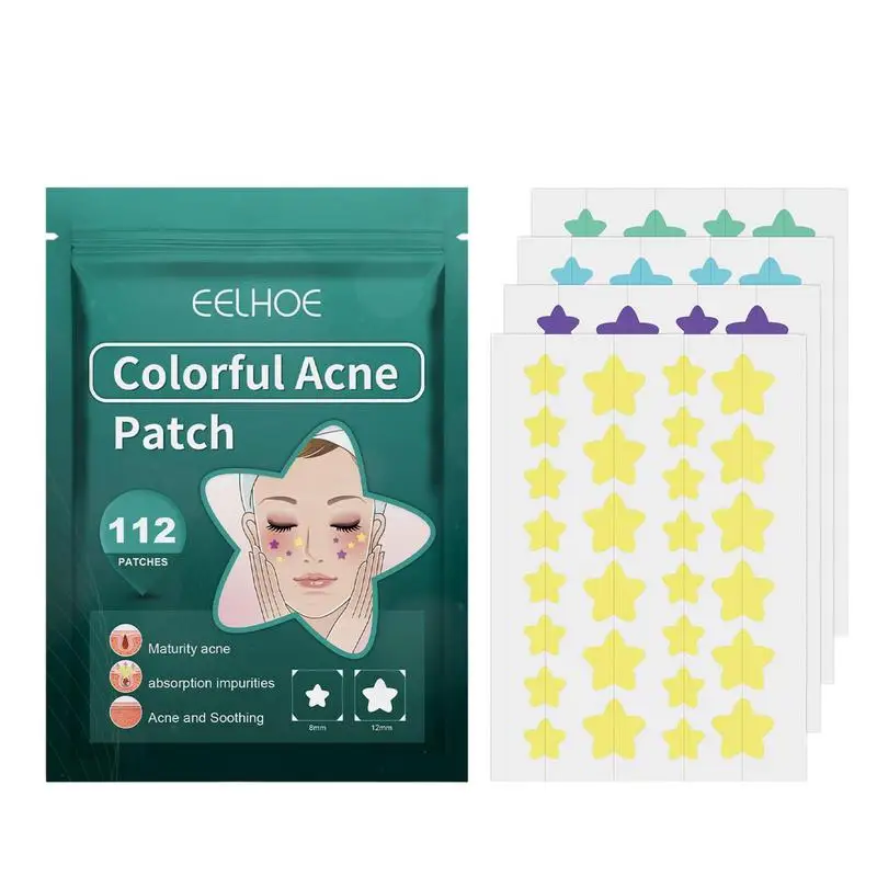 

Invisible Hydrocolloid Pimple Patch Reduce Spots Dot Blemishes Zit Patches Remove Excess Oil Acne Remover Star Shape Face Patch