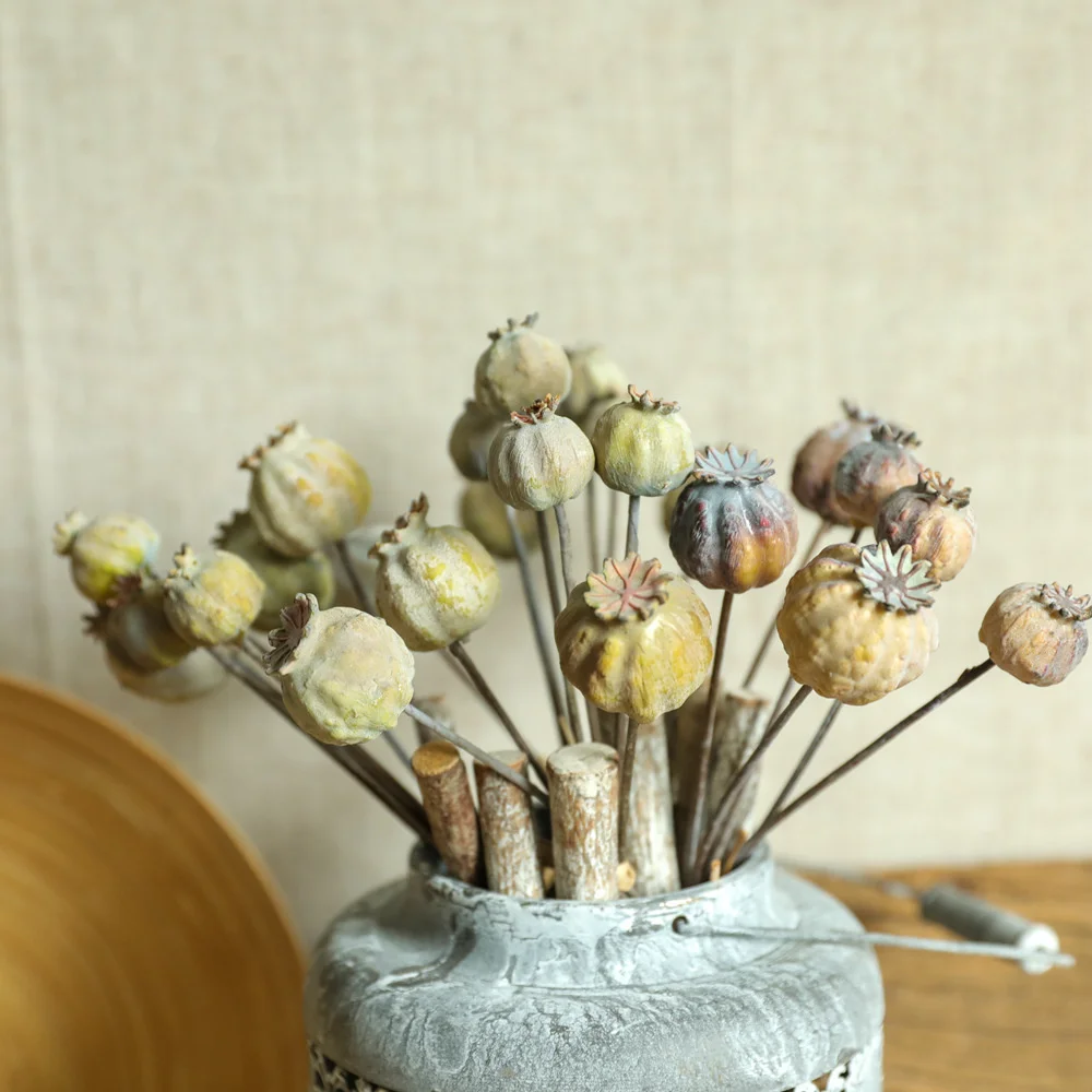 

Fireworks and dried fruit bouquet simulation flower INS wind artificial flower green plant decoration MW25581