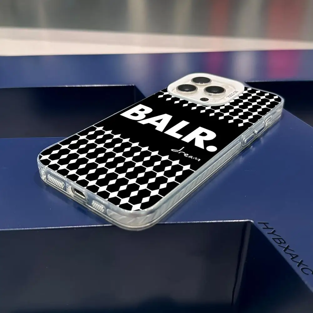 Роскошный дизайн B-Balr Чехол для телефона IMD ДЛЯ IPhone 16 15 14 13 Pro Plus ProMAX Подходит Samsung