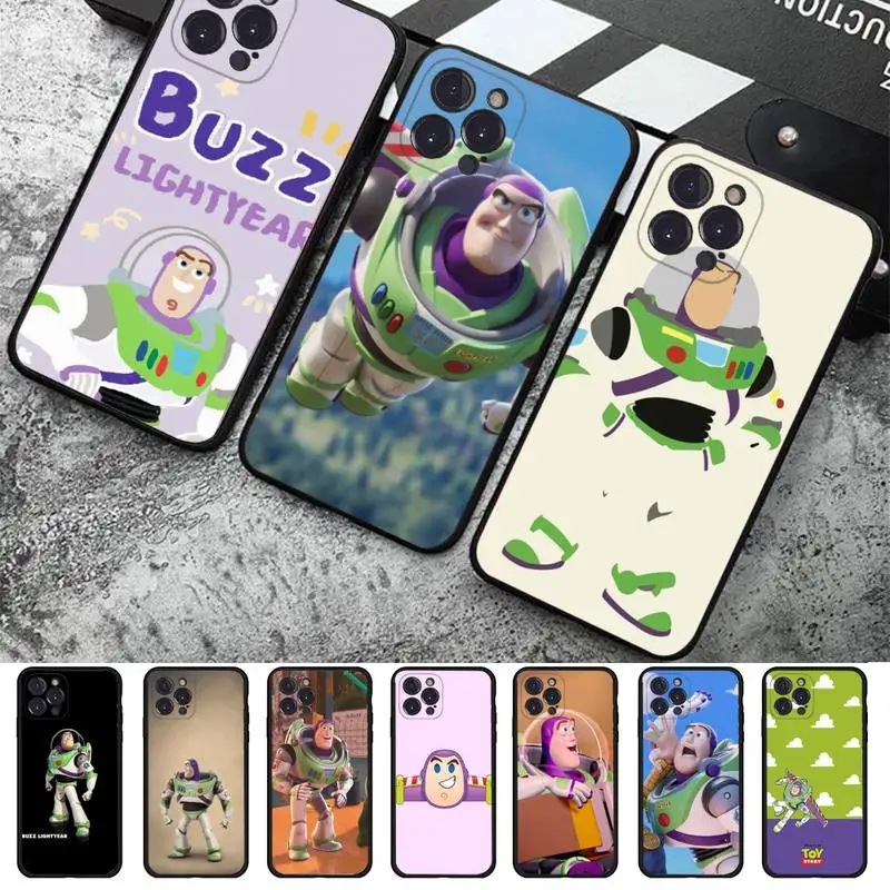 

Disney Buzz Lightyear Phone Case For iPhone 14 11 12 13 Mini Pro XS Max Cover 6 7 8 Plus X XR SE 2020 Funda Shell