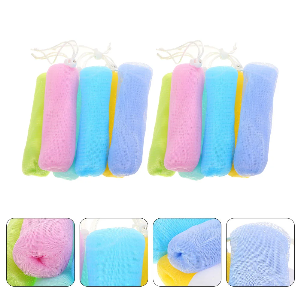 

Soappouch Mesh Saver Net Foaming Bubble Exfoliating Shower Holderfoam Drawstring Cleansing Makingnets Scrubbing Maker Bar
