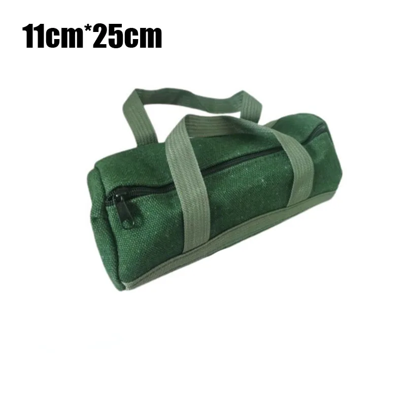 Холщовая сумка для инструментов OEMG  черная и зеленая