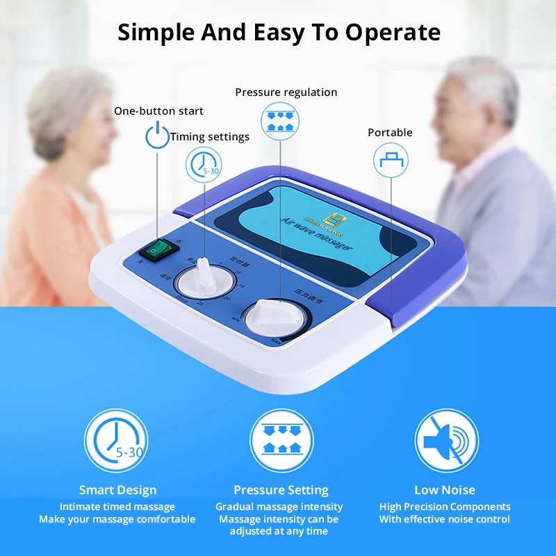 6-Полость Воздушная волна массаж телячья Талия физиотерапия воздушное давление