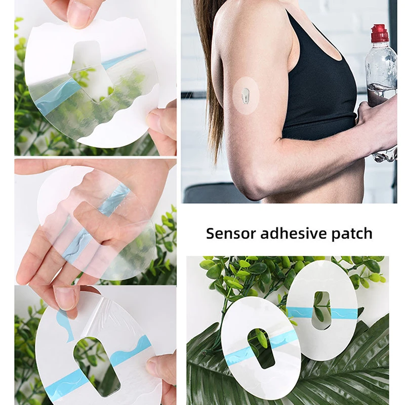 Фото 10 шт. водонепроницаемых прозрачных пластырей Dexcom G6 для использования во время плавания и душа №2