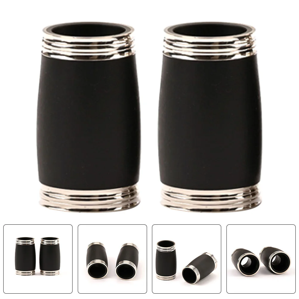 

Clarinet Tube Tuningpipe Pitch Metal Section Two Treble B Flat Accessoriestubes Adjustable 62Mm Instrument Pipesmouthpiece