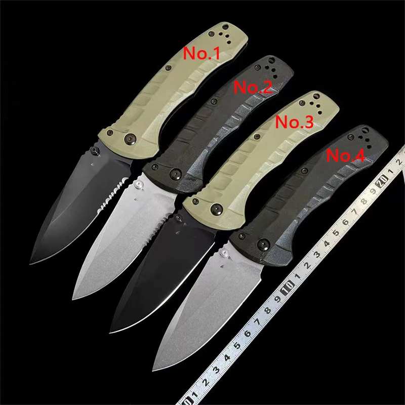 

New BM 980 Folding Pocket Knife Multi style Outdoor Camping Tactical Safety Defense Knives Portable EDC Tool