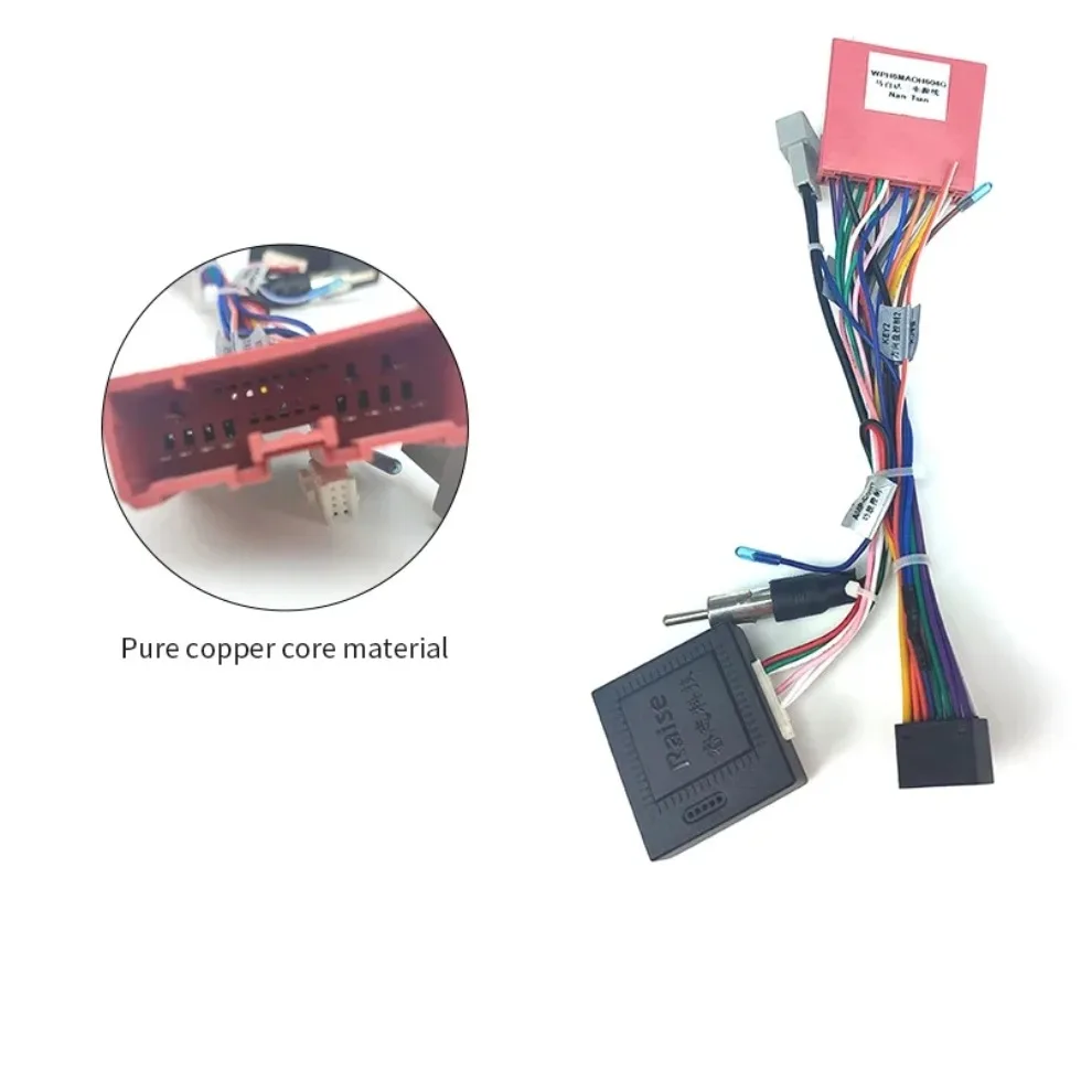 16-контактный автомобильный головной убор с кабелем адаптера питания can-шиной для