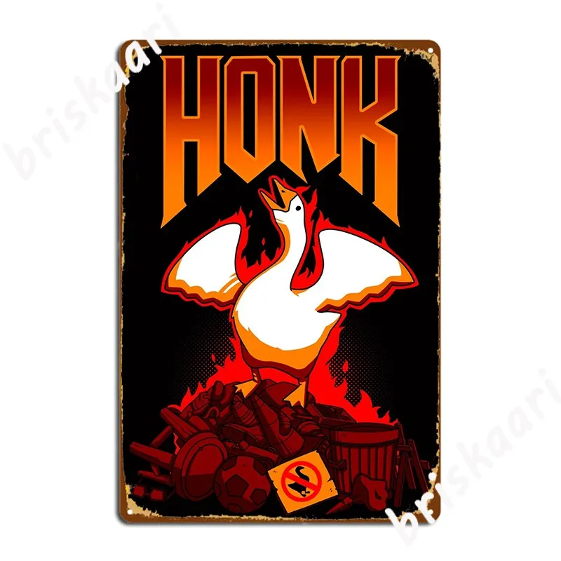 

Металлический плакат Honk, классический настенный плакат, пещера, паб, клуб, оловянные плакаты