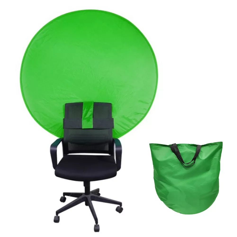 

75/110cm Green Screen Backdrop Photography Background Foldable Reflector for Live Video Studio Folding Reflector Backdrop