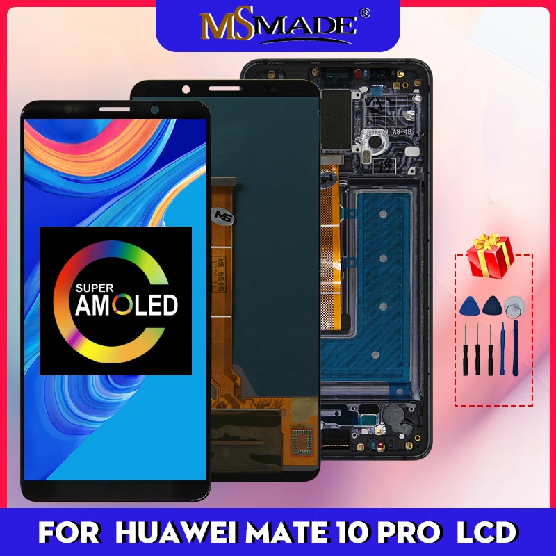 

. 6.0" For Huawei Mate 10 Pro LCD Display Touch Screen Digitizer Replacement Parts With Frame For Huawei Mate 10 Pro Display