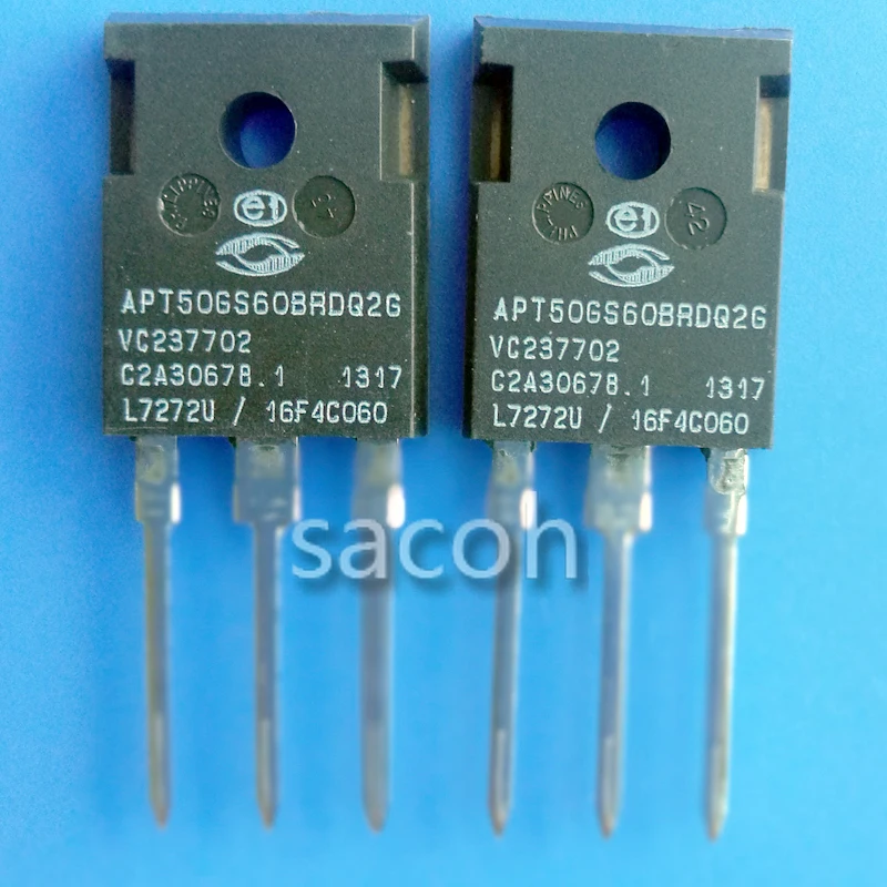 5 шт./лот APT50GS60BRDQ2G APT50GT60BRDQ2G или APT50GS60BRDLG APT50GT60BRDLG TO-247 50A 600V мощность IGBT | Электронные