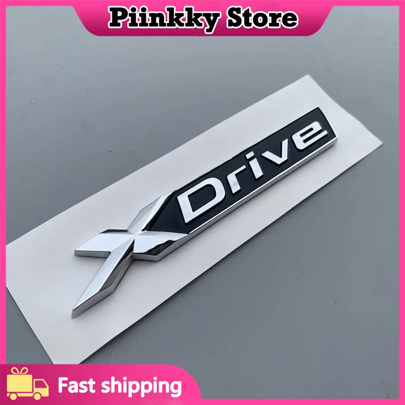 3d хромированные буквы на багажник автомобиля 528i 535i 540i Роскошный значок линии Xdrive