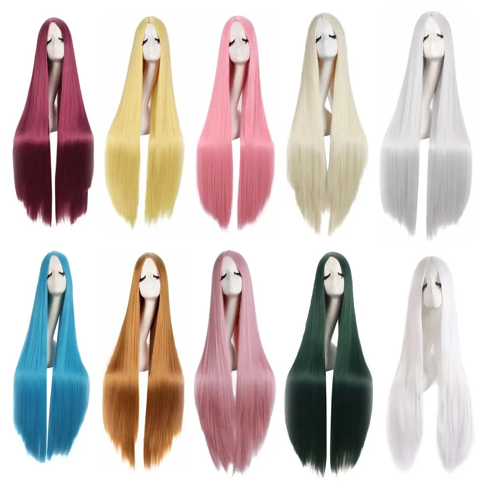 

Synthetic wigs, long straight wigs, various styles available for daily travel, holiday parties, cosplay